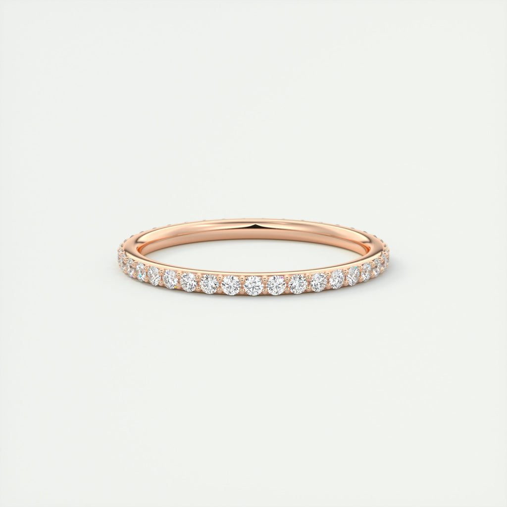 1.5mm Pavé Diamond Eternity Band (0.35 CT)