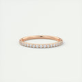 1.5mm Pavé Diamond Eternity Band (0.35 CT)