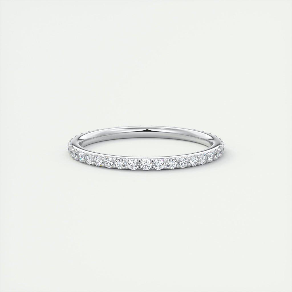 1.5mm Pavé Diamond Eternity Band (0.35 CT) white gold