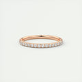 1.8mm Eternity Band – 0.75 Carat Pavé Set Diamonds