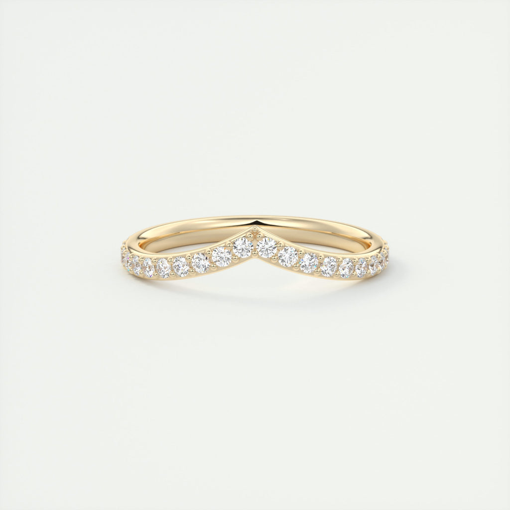 Half Carat Peaked Eternity Band (0.75 TCW)