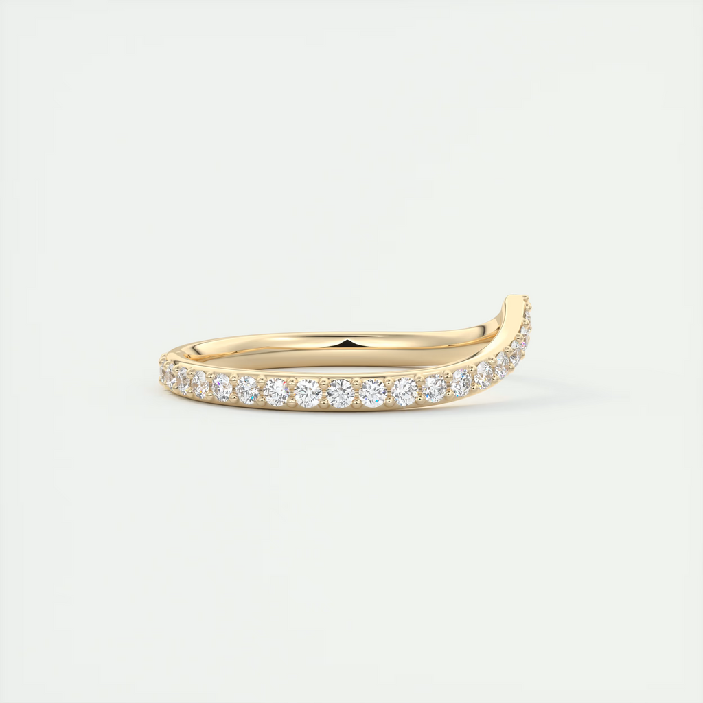 Half Carat Peaked Eternity Band (0.75 TCW)