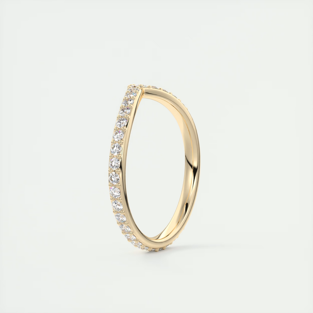 Half Carat Peaked Eternity Band (0.75 TCW)