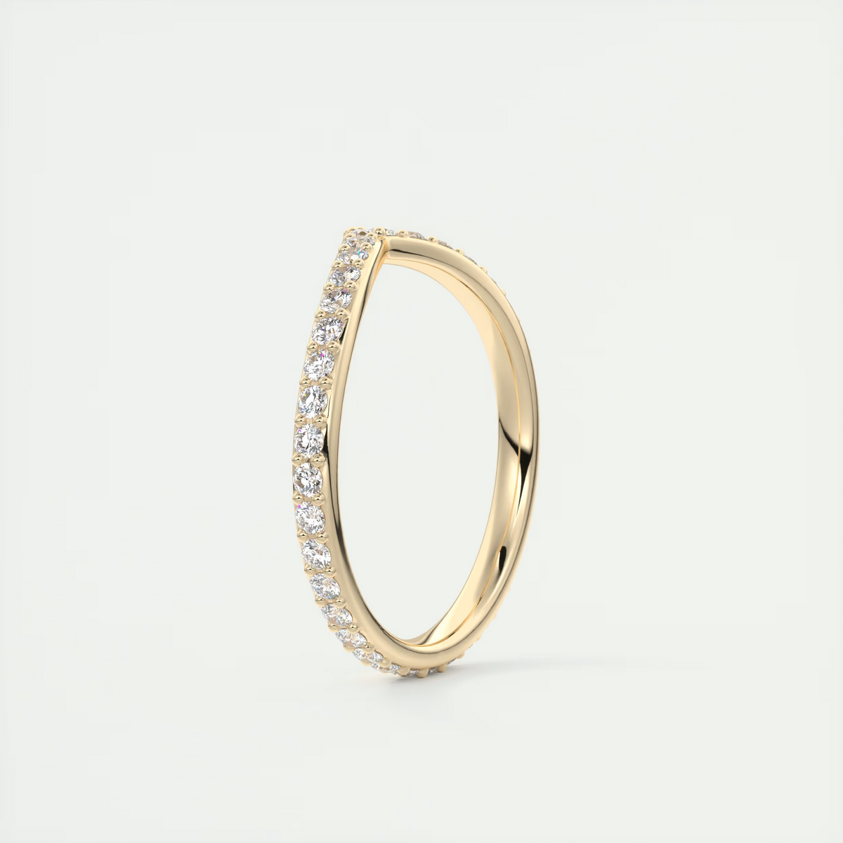 Half Carat Peaked Eternity Band (0.75 TCW)