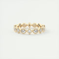 Oval Bezel Eternity Band (0.75 TCW)