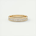 Modern Chunky White Eternity Band (0.70 TCW)