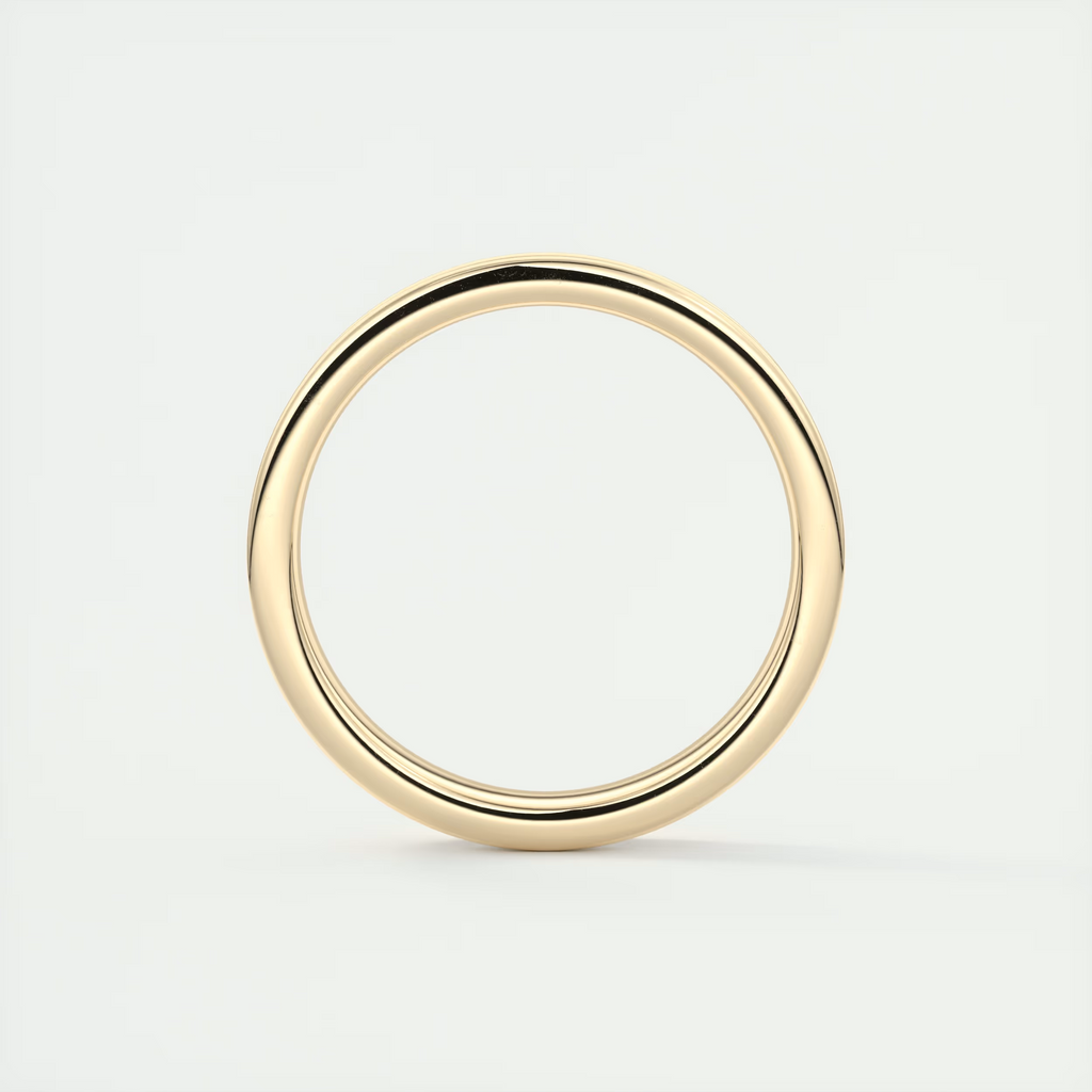 Modern Chunky White Eternity Band (0.70 TCW)