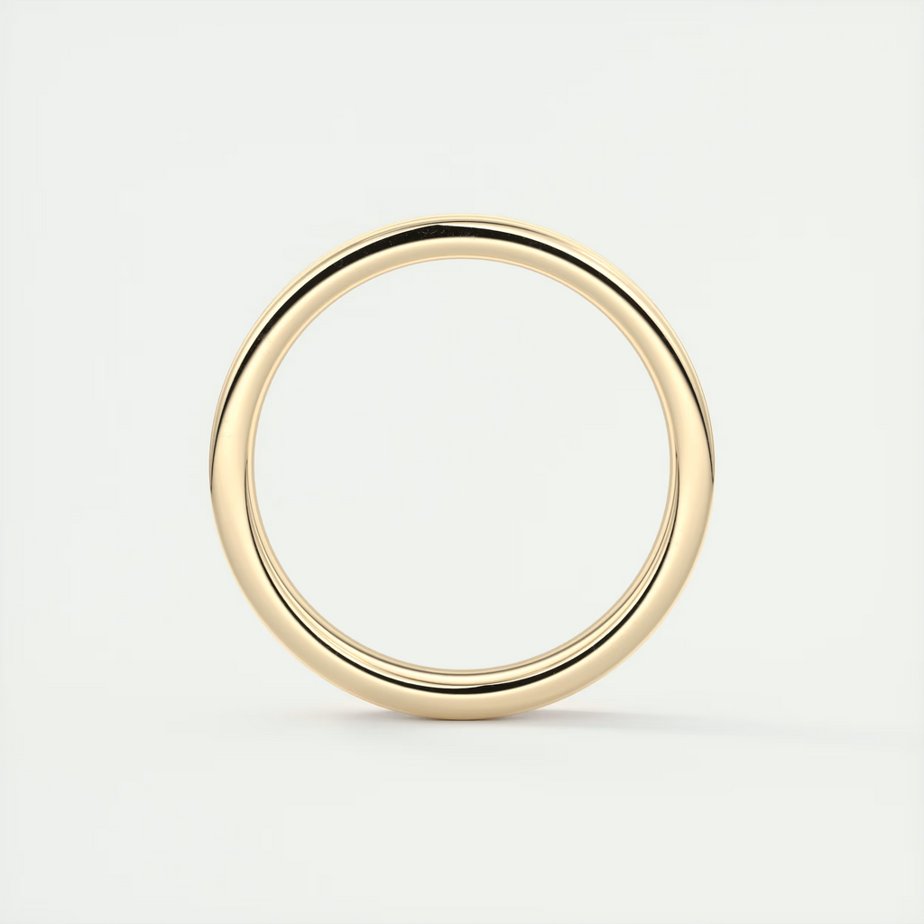 Modern Chunky Red Eternity Band (0.70 TCW)