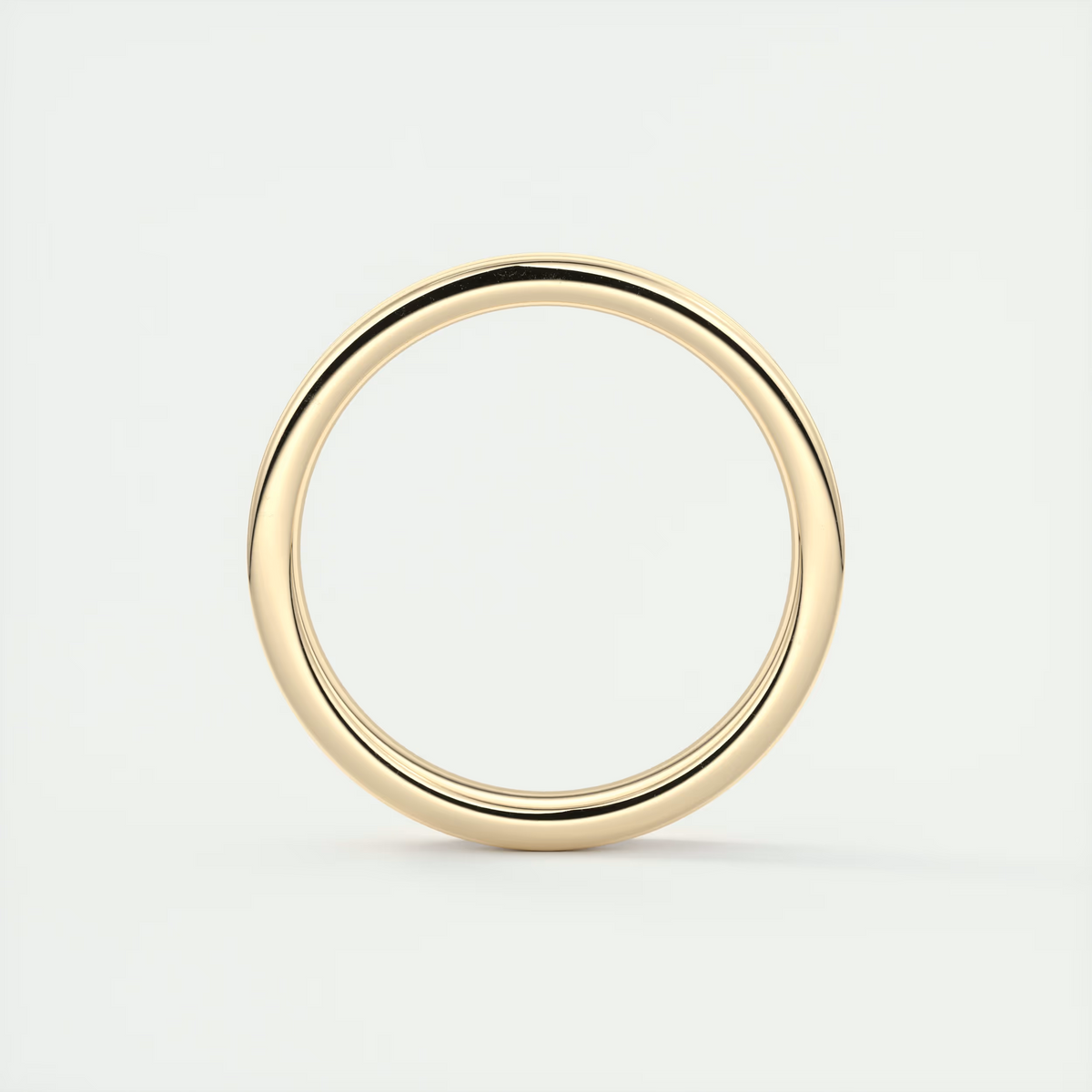 Modern Chunky Red Eternity Band (0.70 TCW)