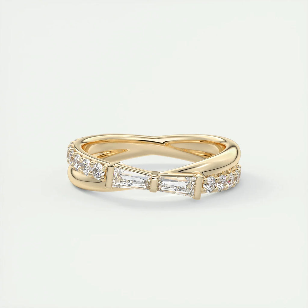 Spritz Crossover Diamond Band (0.50 TCW)