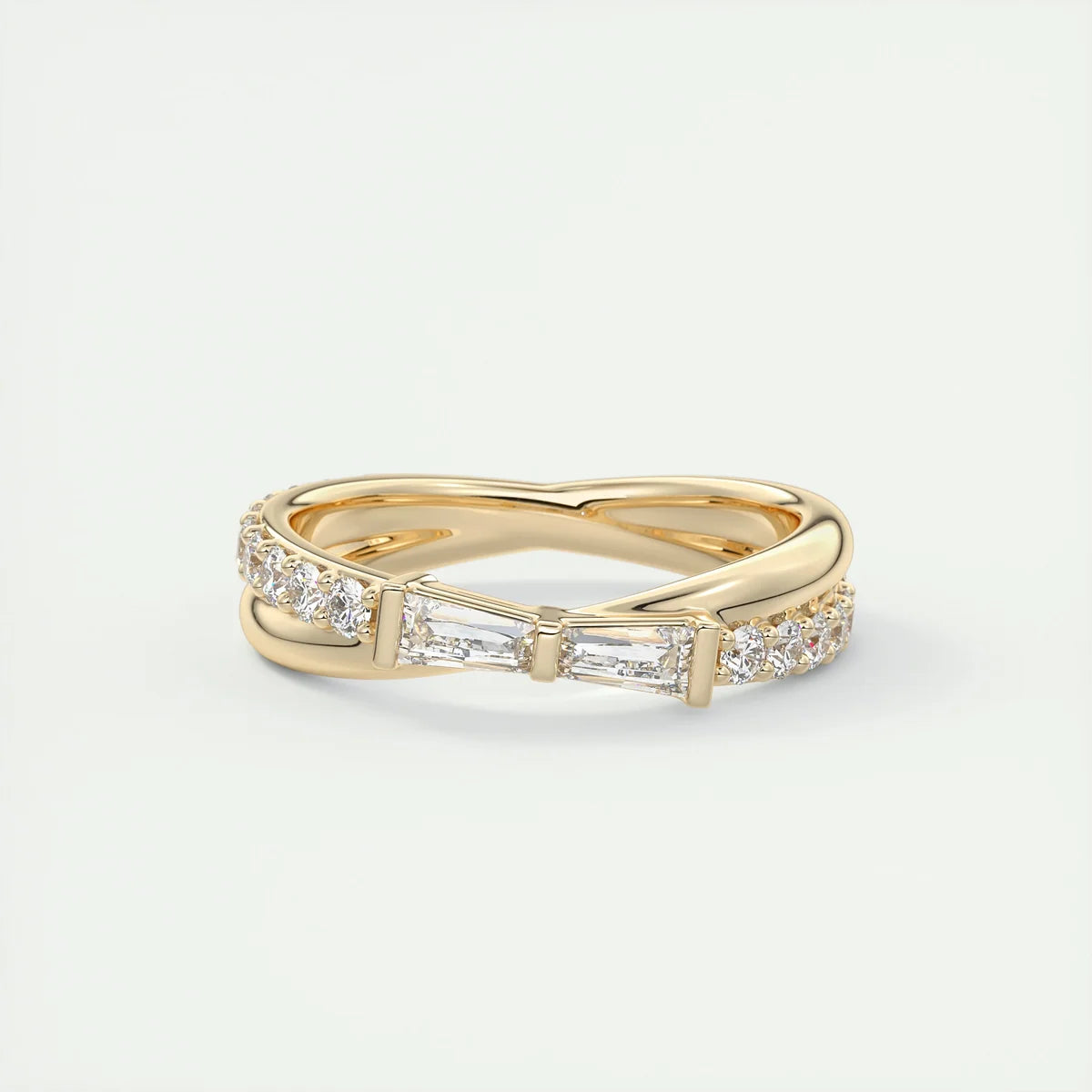 Spritz Crossover Diamond Band (0.50 TCW)