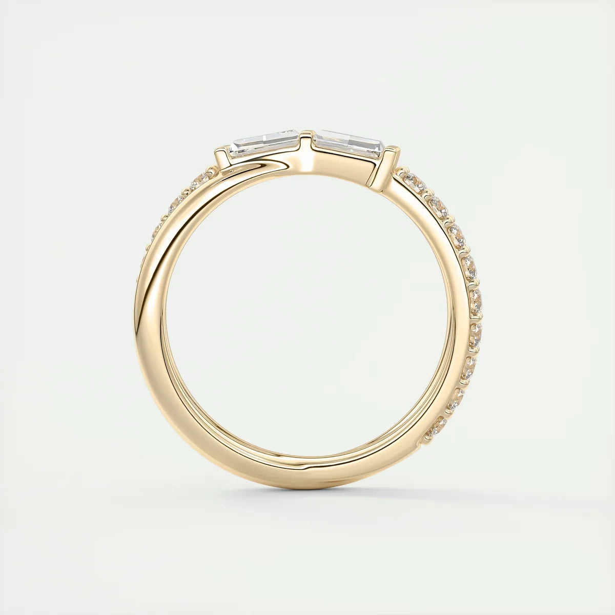 Spritz Crossover Diamond Band (0.50 TCW)