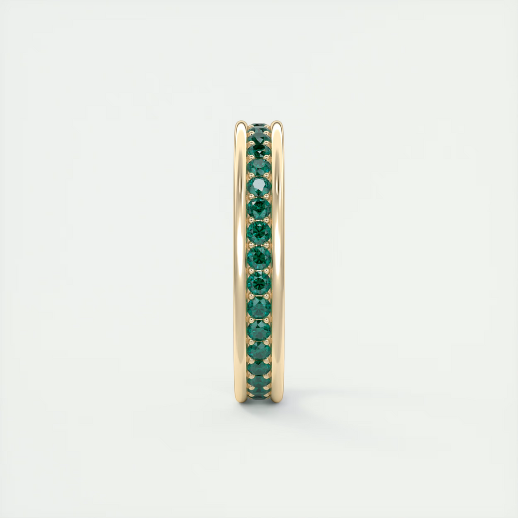 Modern Chunky Green Eternity Band (0.70 TCW)