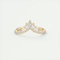 Crescendo Diamond Band – Mixed Marquises & Rounds (0.40 TCW)