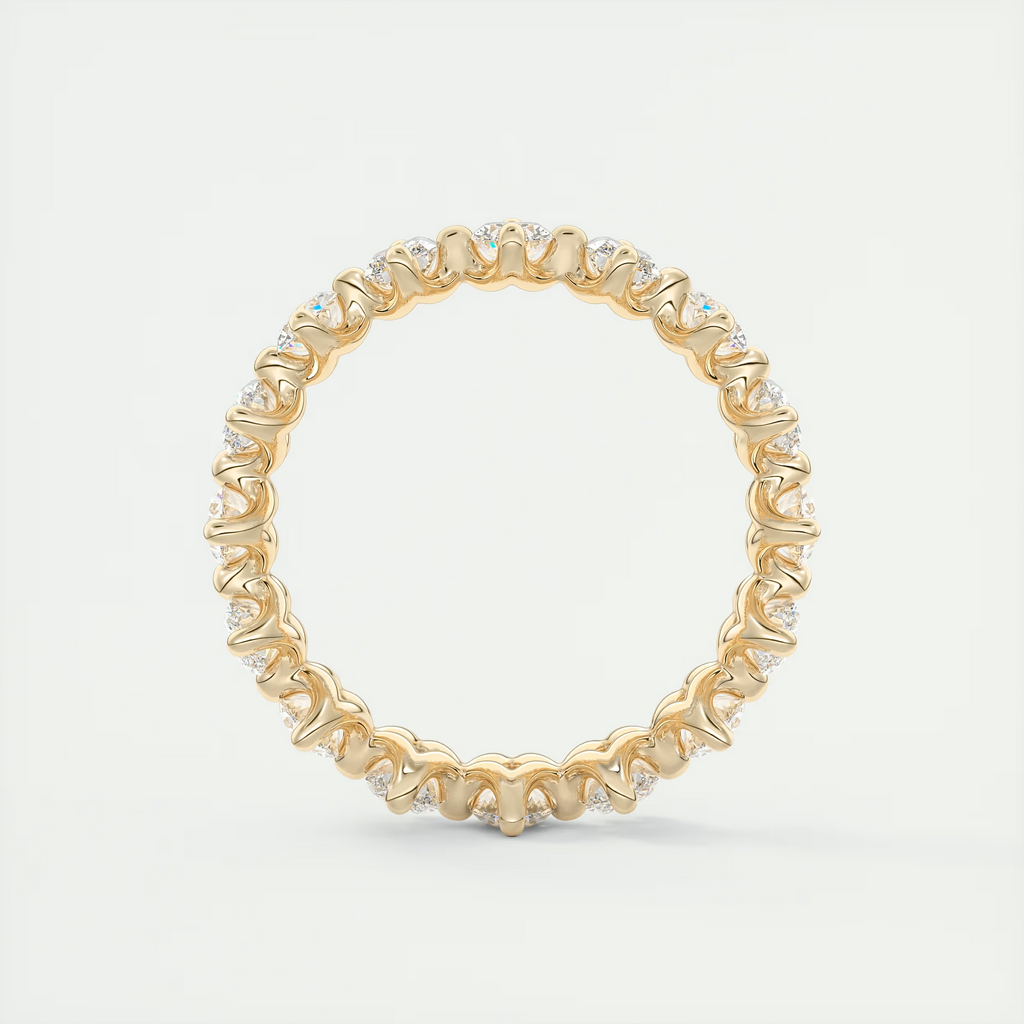 Oval & Radiant Eternity Band (2.80 TCW)
