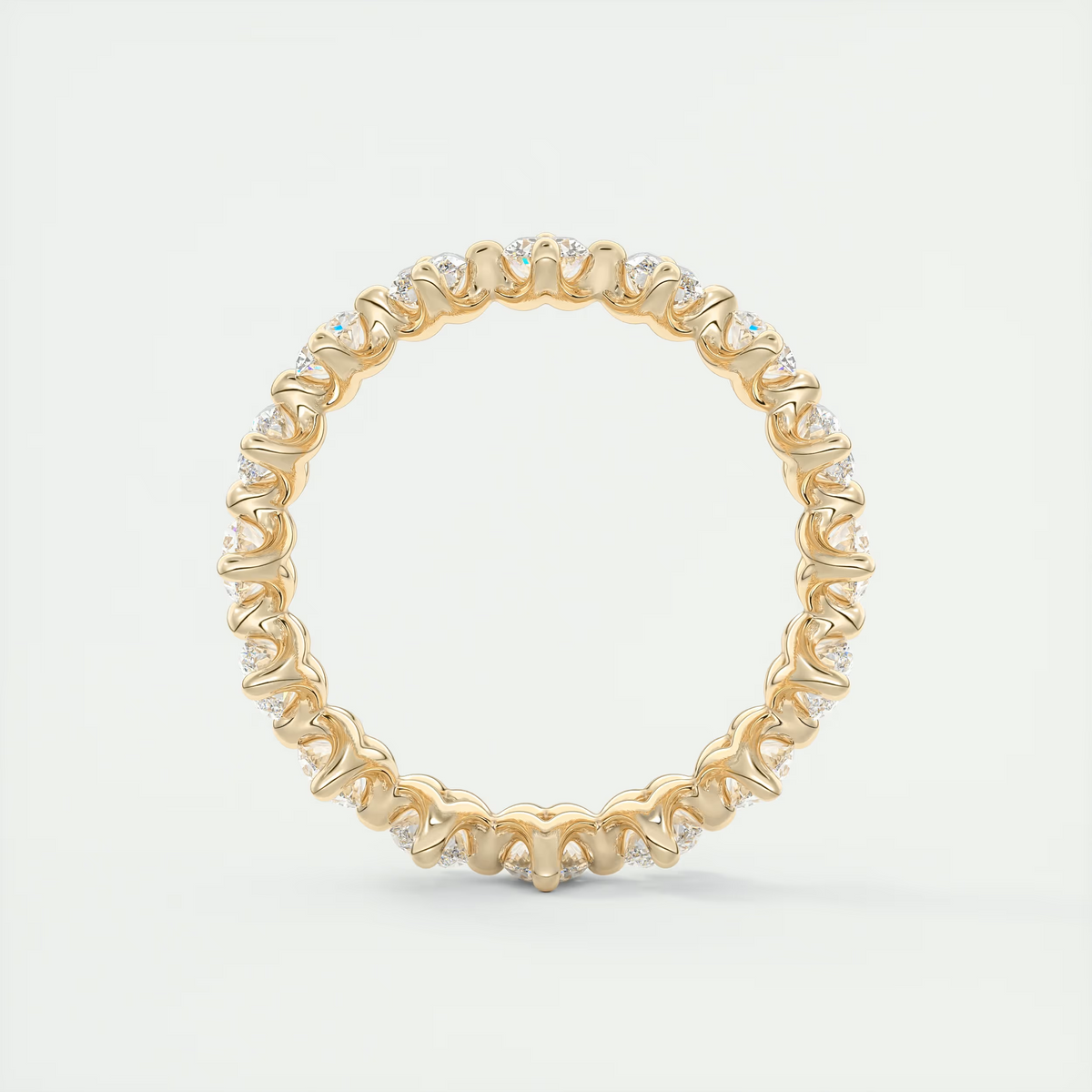 Oval & Radiant Eternity Band (2.80 TCW)