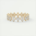 Asscher & Emerald Eternity Band (2.80 TCW)