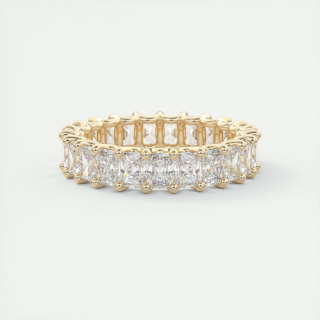 4 Carat Radiant Diamond Eternity Band (4.50 TCW)