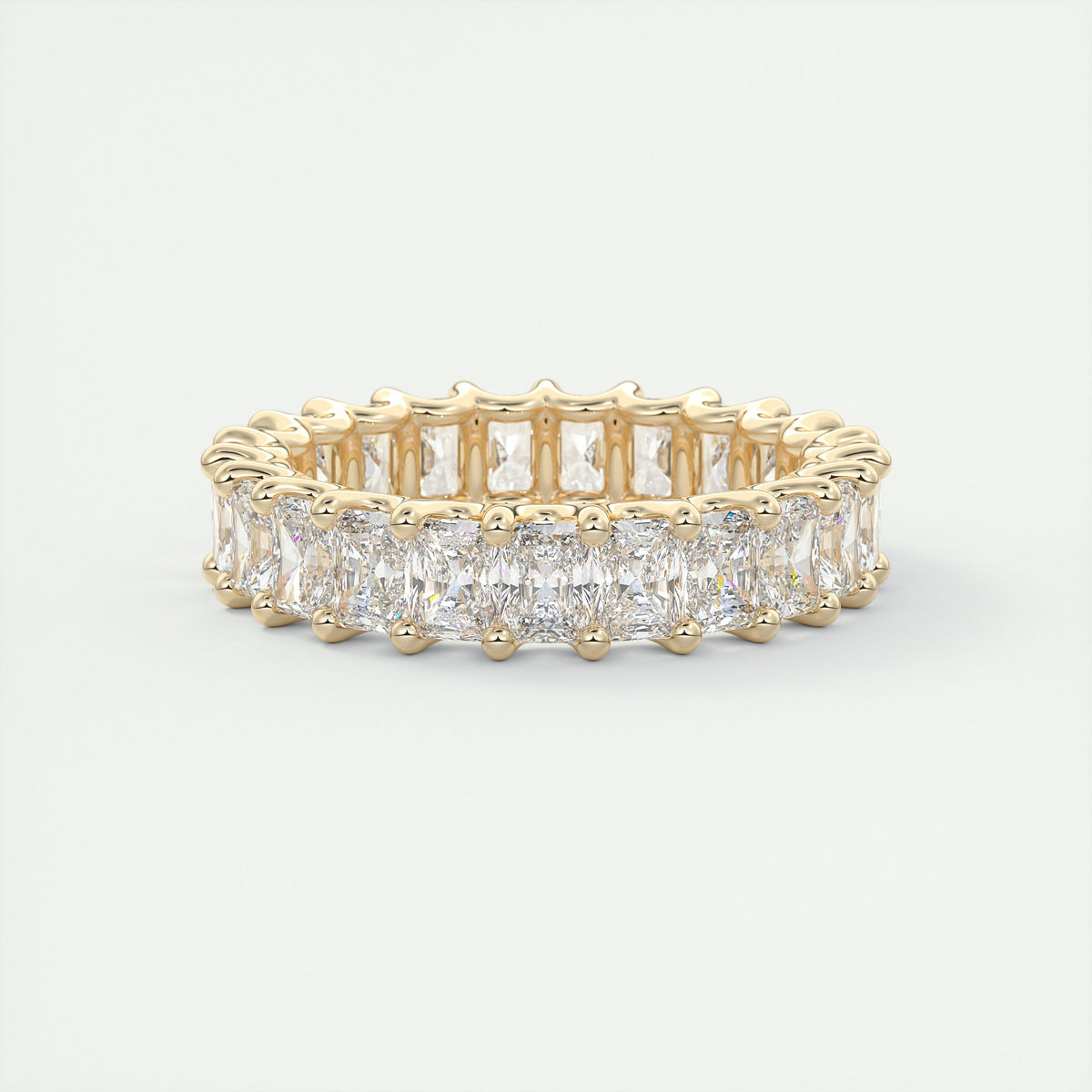4 Carat Radiant Diamond Eternity Band (4.50 TCW)