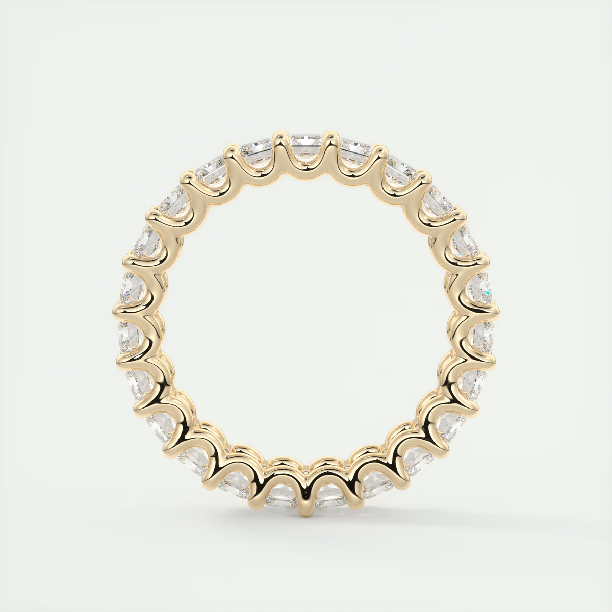 4 Carat Radiant Diamond Eternity Band (4.50 TCW)