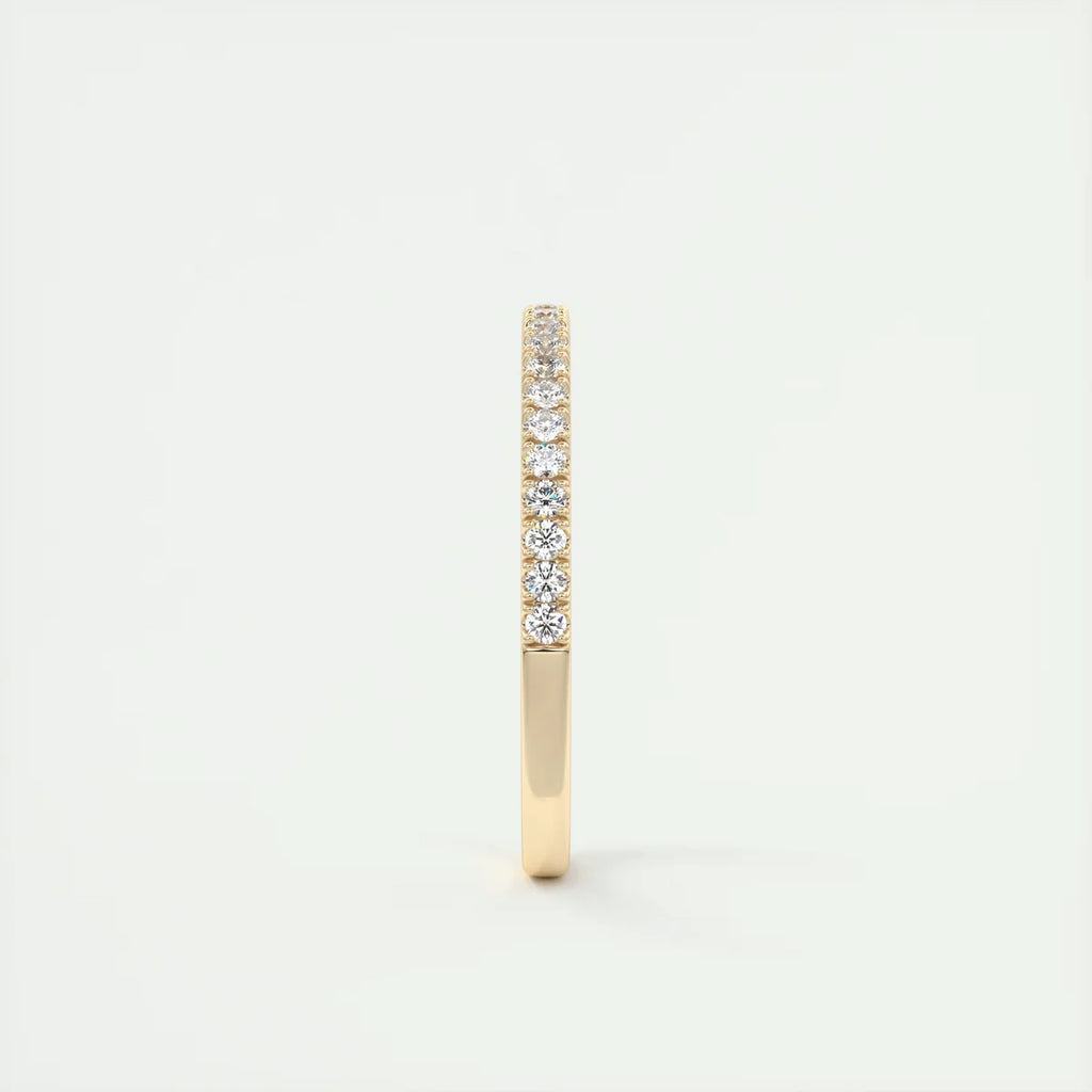 Skinny Half French Eternity Band (0.18 TCW)