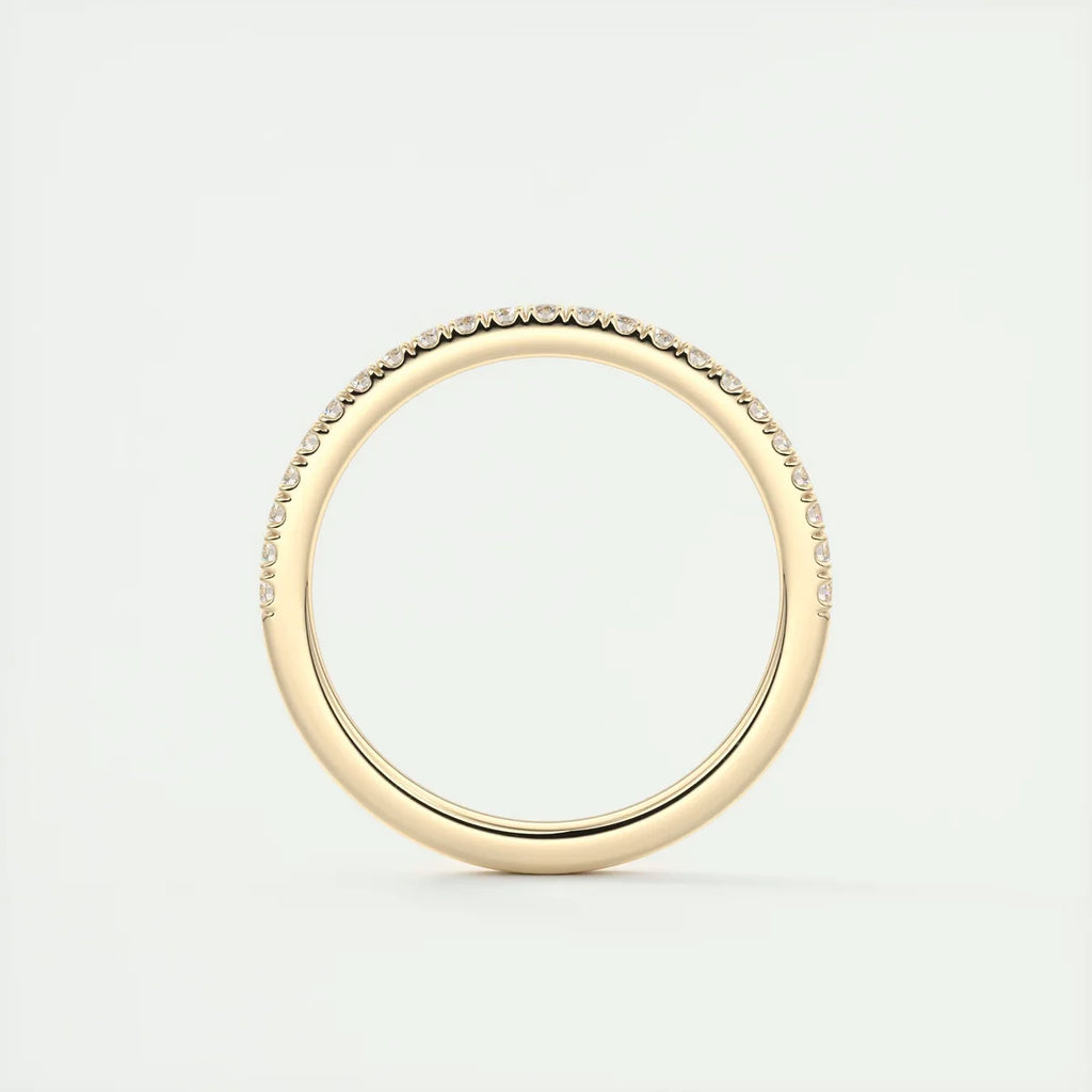 Skinny Half French Eternity Band (0.18 TCW)