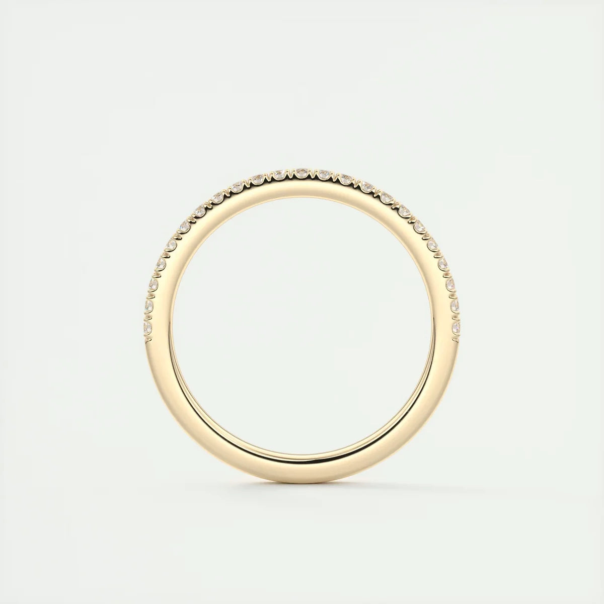 Skinny Half French Eternity Band (0.18 TCW)