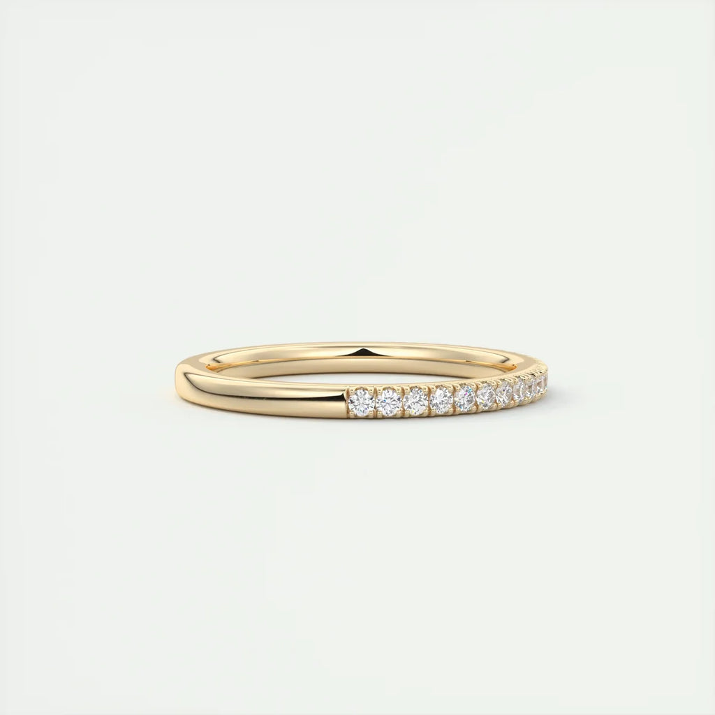 Skinny Half French Eternity Band (0.18 TCW)