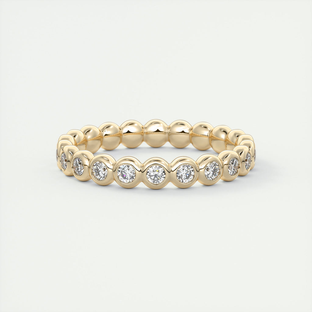 Chunky Caviar Eternity Band – 1.5mm Rounds (0.60 TCW)