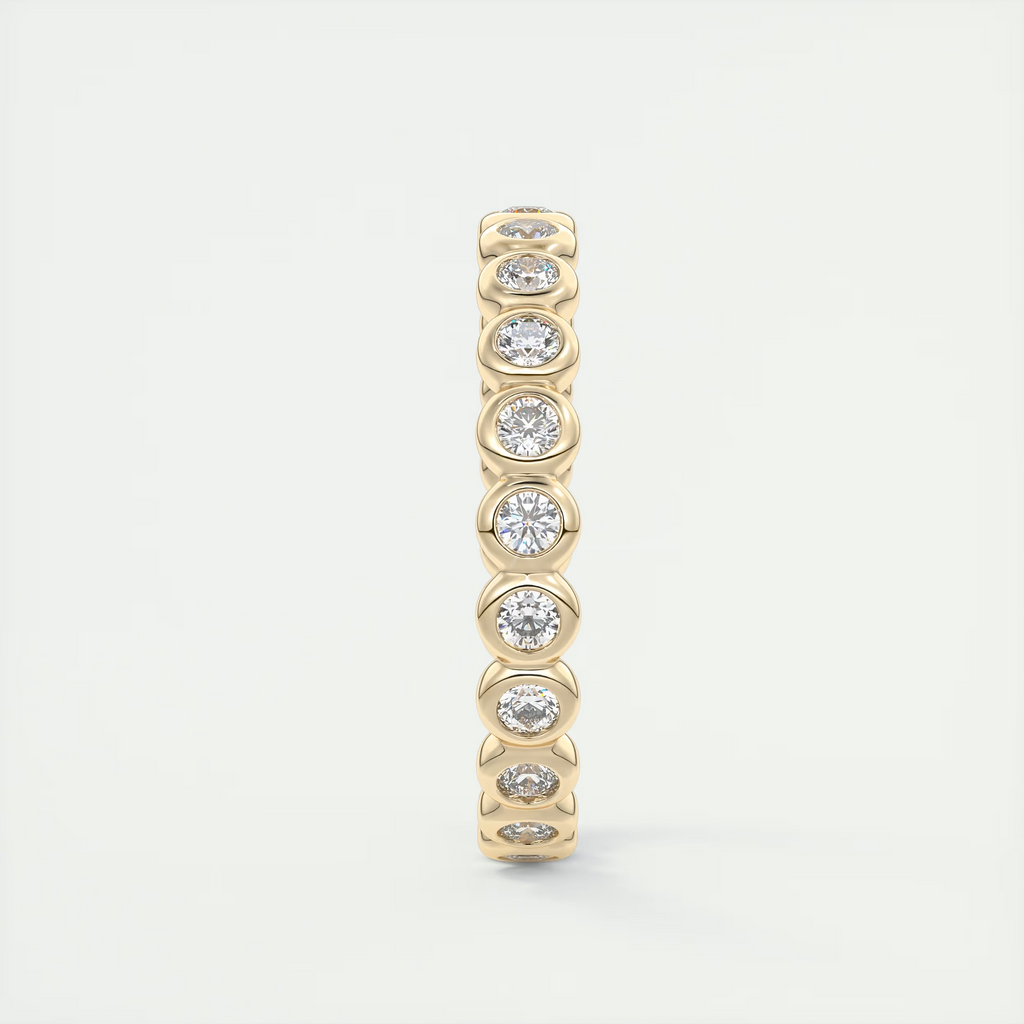 Chunky Caviar Eternity Band – 1.5mm Rounds (0.60 TCW)