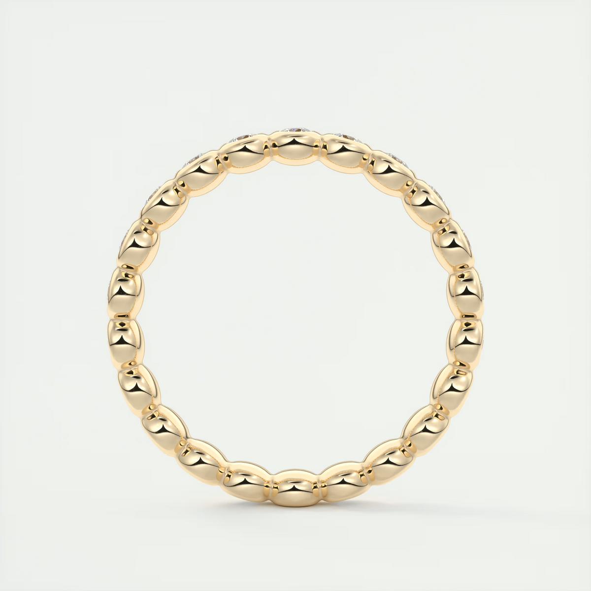 Chunky Caviar Eternity Band – 1.5mm Rounds (0.60 TCW)