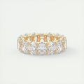 8 Carat Oval Eternity Band (8.00 TCW)