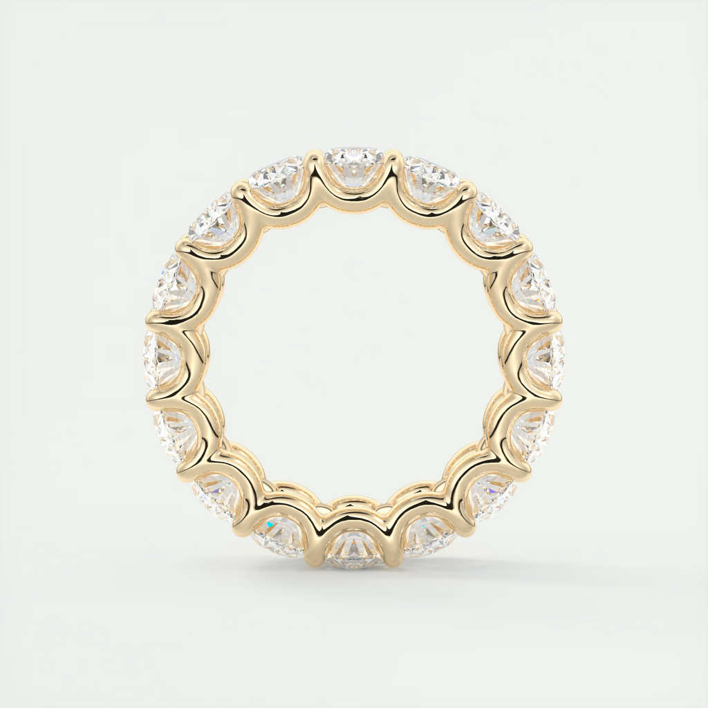 8 Carat Oval Eternity Band (8.00 TCW)