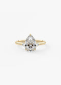 2 Carat Pear Trellis Three-Stone Engagement Ring