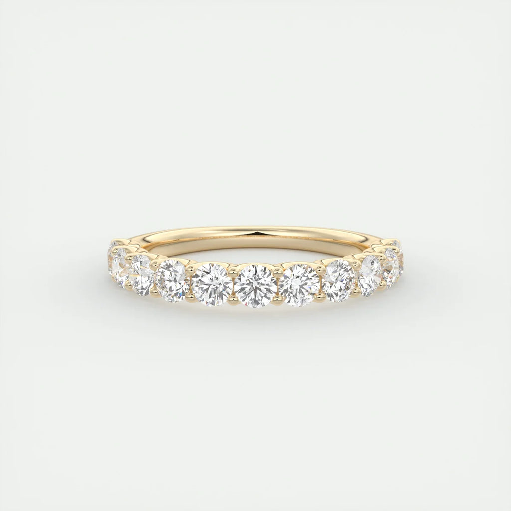 Round Half Eternity Band (1.00 TCW)