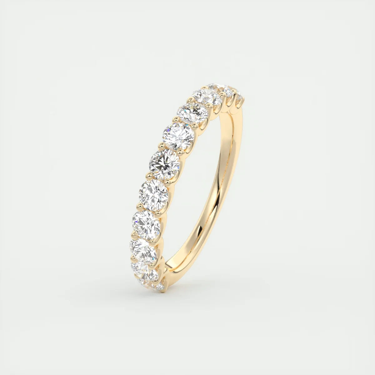 Round Half Eternity Band (1.00 TCW)