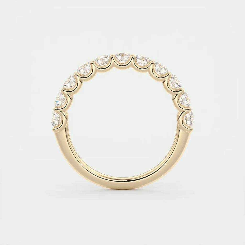 Round Half Eternity Band (1.00 TCW)