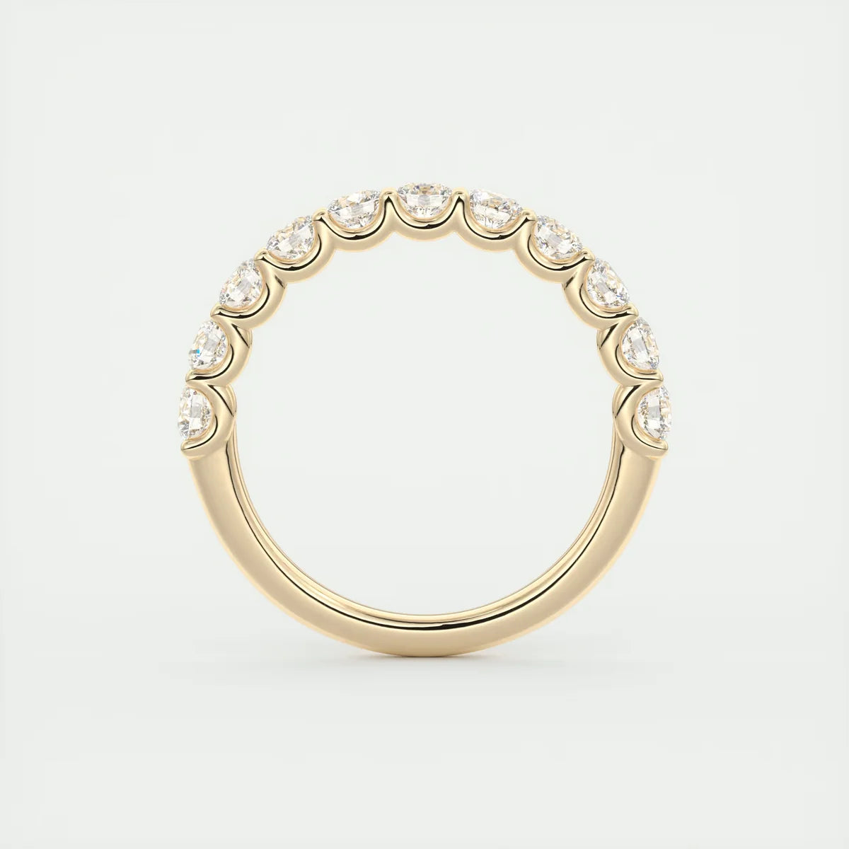 Round Half Eternity Band (1.00 TCW)