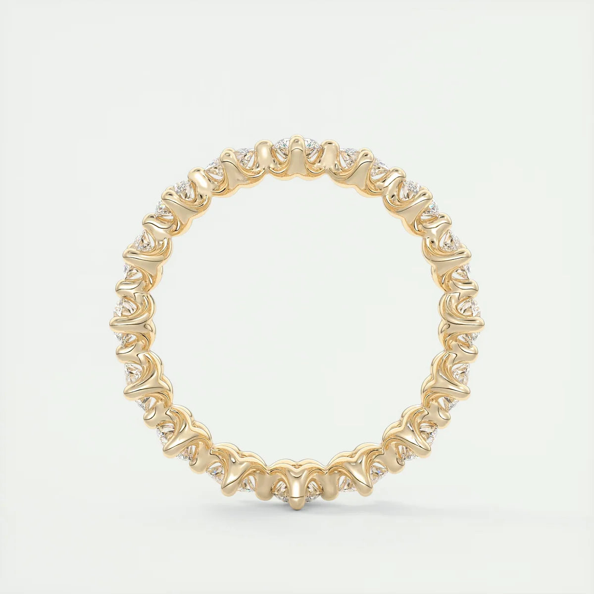 Round & Princess Eternity Band (1.5 TCW)