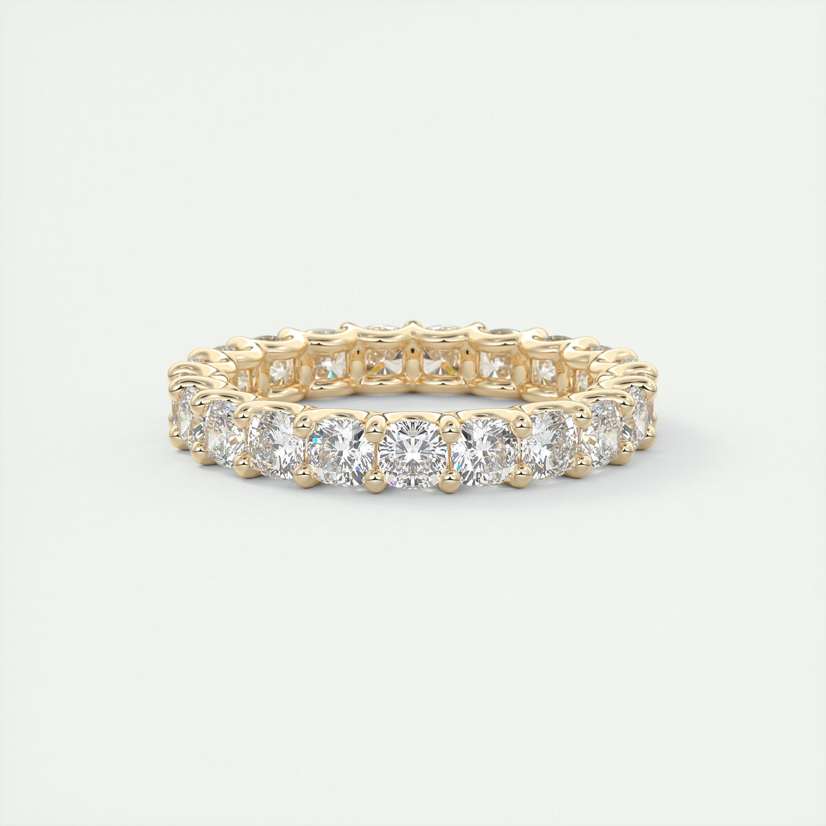 Endless Cushion Diamond Eternity Band (3.00 TCW)