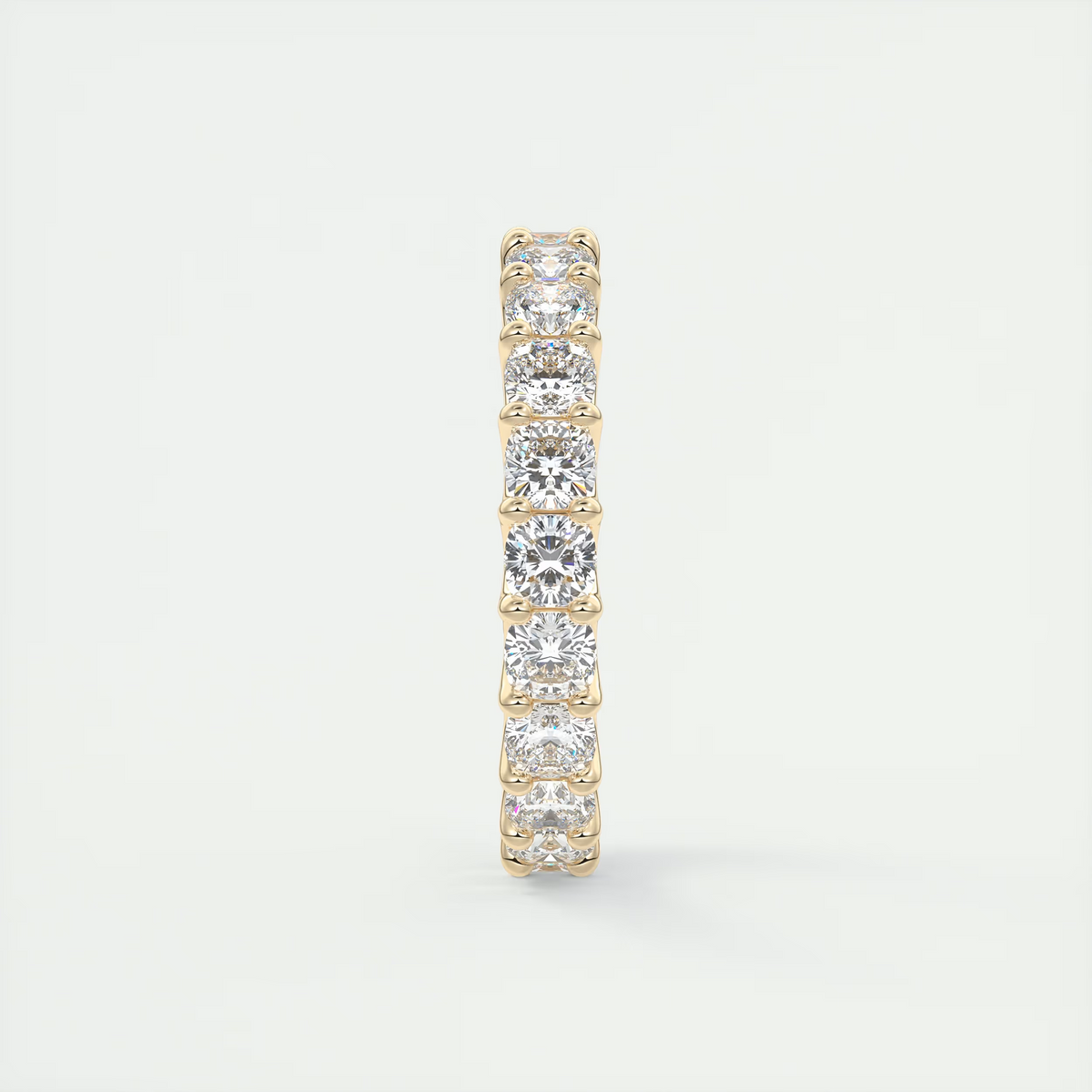 Endless Cushion Diamond Eternity Band (3.00 TCW)