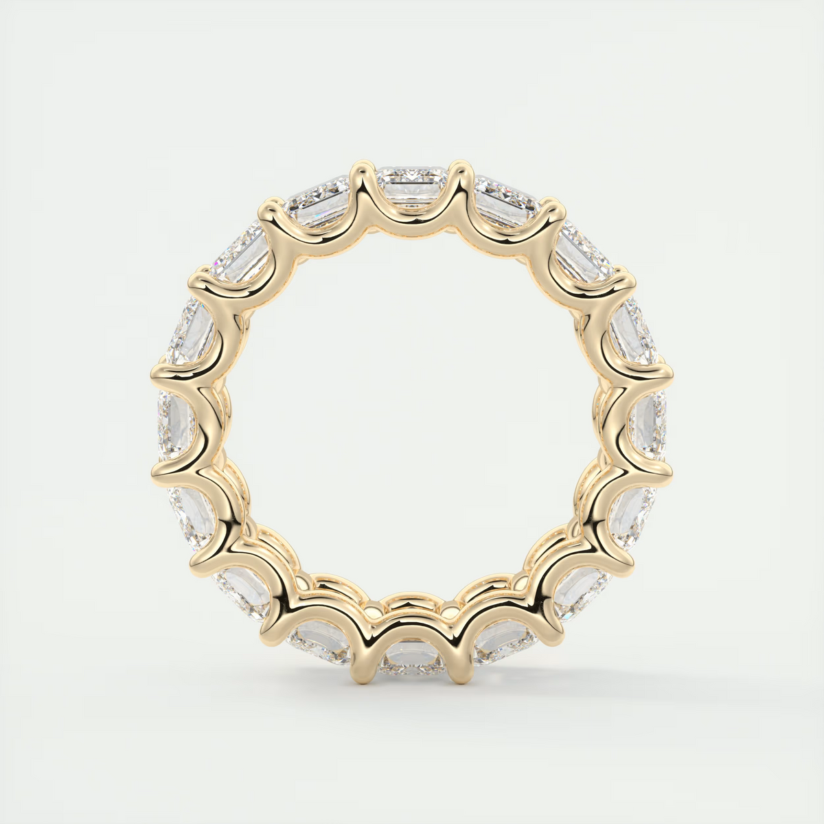 Infinite Emerald Eternity Band (8.80 TCW)