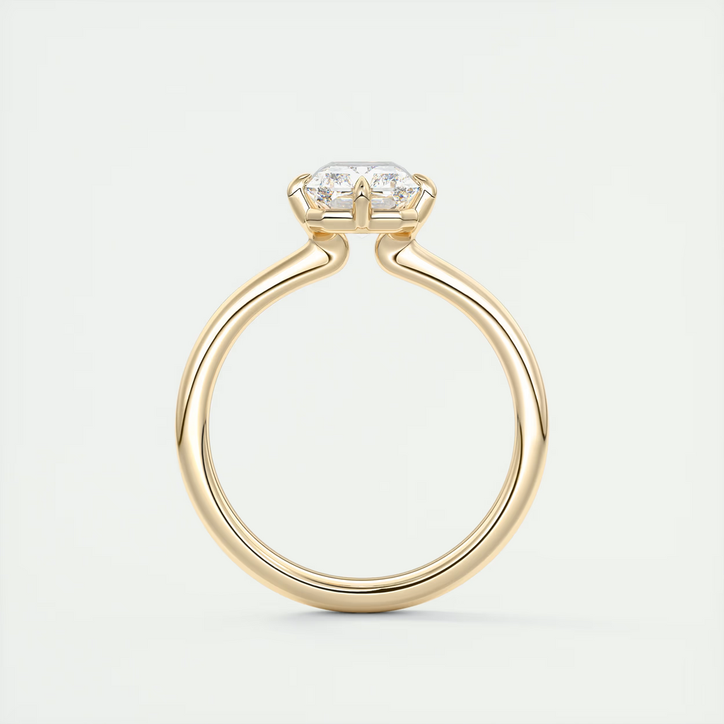 North Star 2 Carat Radiant Solitaire Diamond Ring
