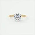 2 Carat Round – The Four Prong Solitaire
