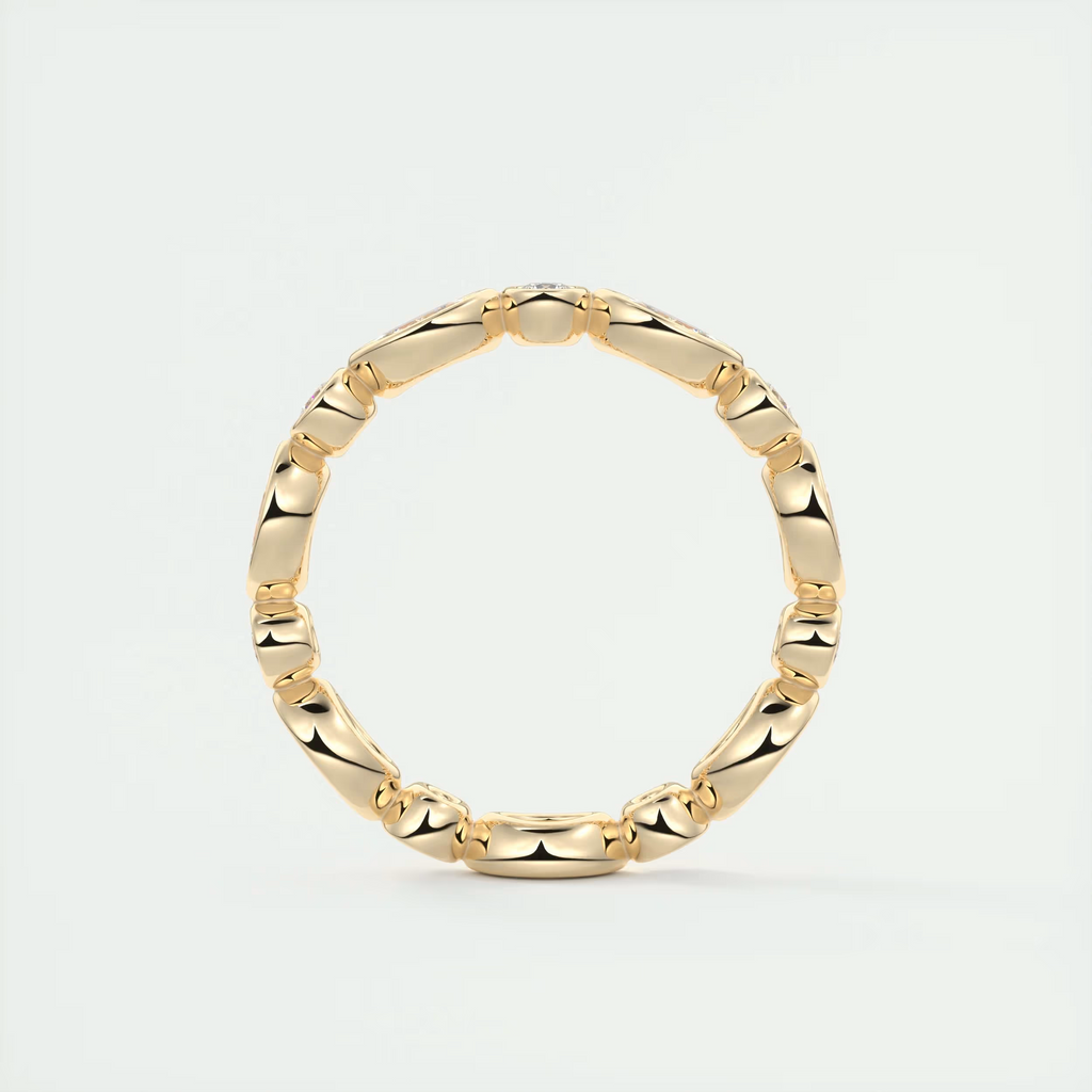 Marquise Bezel Eternity Band (0.75 TCW)