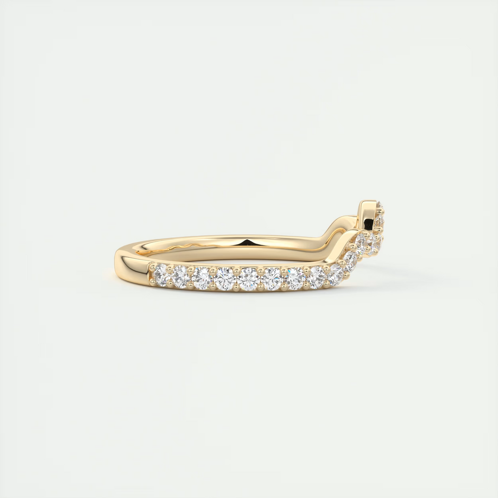 Cloud Squiggly Eternity Band – 1.5mm Rounds (0.60 TCW)