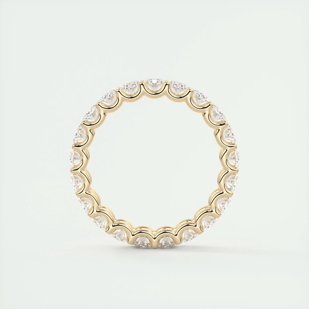Grace Oval Diamond Eternity Band (3.00 TCW)