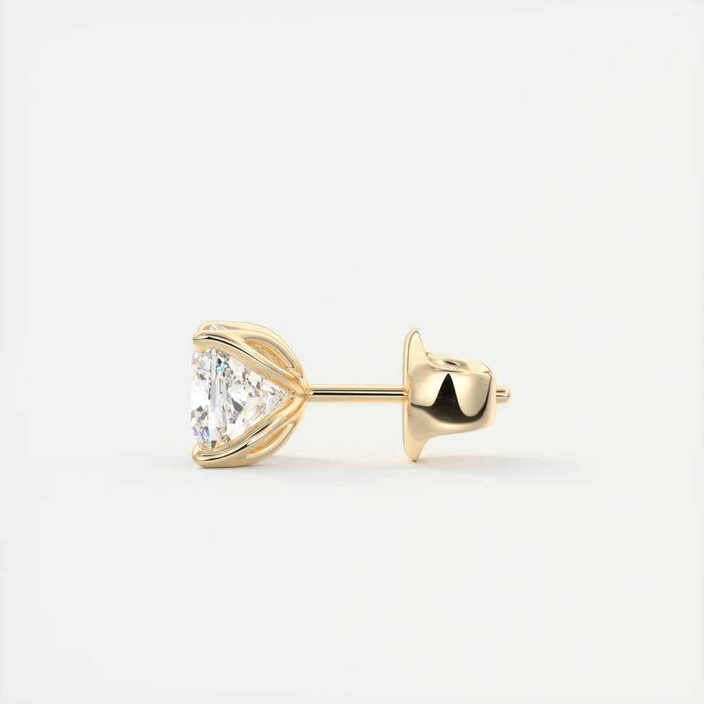 1.5 ct Cushion Diamond Studs
